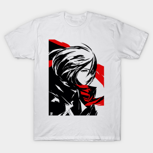 mikasa in shirt